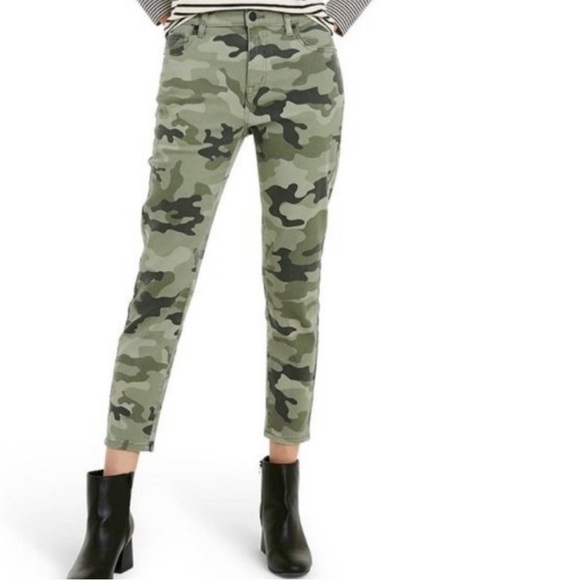 Nili Lotan x Target | Camo Ankle Jeans Size 2 NWT - Picture 1 of 7